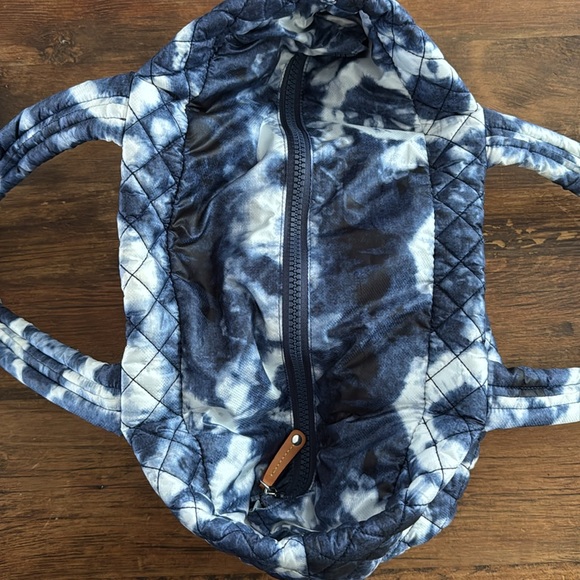 MZ Wallace Medium Blue Tie Dyed Tote - Picture 9 of 10